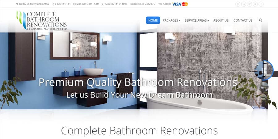 After-Complete Bathroom Renovations